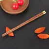 Palillos de Madera para Alitas de Pollo Hogar Venta al por Mayor Sándalo Rojo Madera Maciza Estilo Nacional de Moda Vajilla Regalo Regalo