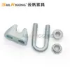Estándar Alemán Din1142 Grillete de Cable de Acero Tensor de Cable de Acero en Forma de U Aparejo Fabricante de Qingdao