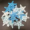 Directo de fábrica Serie Navy concha de estrella de mar estilo oceánico DIY madera decorativa hecho a mano para niños bloques de construcción pintados