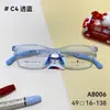Armação de Óculos Jovem Danyang Armação Pequena Rosto Pequeno Miopia Tr90 Armação para Olhos A8006 Atacado Óculos para Crianças
