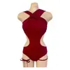 Nuevo Bikini de Cintura Alta para Mujer Corea del Sur Ins Primavera Sexy Pecho Grande Vacaciones Traje de Baño de Tres Piezas