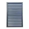 Cubierta de Llouvre a Prueba de Lluvia para Pared Exterior de Aleación de Aluminio Cubierta para Aire Acondicionado Cubierta Protectora para Unidad Exterior Rejilla de Ventilación de Llouvre Impermeable Salida de Aire