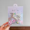 Nuevo Lindo Dibujo Animado Gatito Niños Collar Hecho a Mano con Cuentas Niñas Colgante Colorido Cadena Colgante Joyería de Princesa