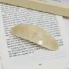 Estilo K de Nuevos Productos, Pasador Geométrico Ovalado de Ácido Acético Texturizado Pinza Lateral, Pinza de Resorte Acrílica Simple Elegante Pinza para Flequillo
