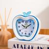 Reloj despertador digital para estudiantes, de plástico, sencillo, con forma de manzana, para dormitorio, mesita de noche, directo de fábrica