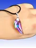 Atacado Pingente de Espinho de Cristal 30mm Colar de Casal Feminino Masculino Gola Curta Estilo Ins Acessórios de Joias da Moda