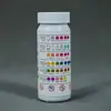 Papel Teste para Piscina 6 em 1 Papel Teste de pH Papel Teste de Qualidade da Água Cloro Residual Qualidade da Água pH Cloro Residual Papel Teste Papel Teste