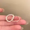 Anel Empilhável Dupla Camada de Prata Esterlina S925 com Ágata Negra Ágata Vermelha Pérola de Imitação Moda Simples Japonesa e Coreana Anel Elegante para Mulheres