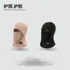 Chapéu quente para ciclismo de inverno, máscara facial à prova de frio, protetor facial e de pescoço espessado, capacete de ciclismo, protetor de ouvido à prova de vento e cachecol
