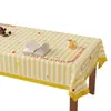 Mantel Dopamina Piel de Cordero Impermeable a Prueba de Aceite Lavable Mantel Lujo Ligero Gama Alta Estilo Ins Mantel para Mesa de Café