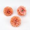 Arranjo de crisântemos simulados de 7 cm para decoração de casamento, guirlanda de flores DIY, adereços para fotografia, decoração de parede de flores para celebrações e caixa de presente.