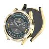 Para Samsung GALAXY watch4/5 40 44 caixa de relógio de diamante de fileira dupla caixa de relógio galvanizada