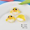 Accesorios de resina, lindos animales marinos, crema de pegamento, bricolaje, funda de teléfono móvil, pegatina para refrigerador, taza de agua, agujero, zapatos, accesorios