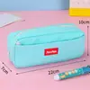 Estojo Grande Capacidade 2025 Novo Design Nicho Masculino e Feminino Estudante do Ensino Fundamental Estojo Simples Caixa de Papelaria Bolsa