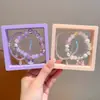 Pulseras para Niños, Exquisitas Pulseras de Perlas para Niñas, Pulseras de Juguete para Casa de Juegos de Niñas Pequeñas, Pulseras de Cristal para Mujeres, Regalos