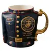 Caneca do 250º Aniversário de Novo Produto Transfronteiriço Caneca do 250º Aniversário do Corpo de Fuzileiros Navais dos EUA
