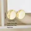 Pendientes de textura plisada con trefilado distintivos y únicos, diseño de nicho femenino, pendientes de sentido avanzado, elegantes pendientes de celebridades de Internet.