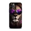 Funda para iPhone 15 de León Gato Zorro Perro Rosa