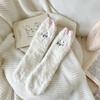 Calcetines de Piso Cálidos para el Hogar de Lana Versátiles de Moda para Mujer Calcetines Largos Engrosados Cálidos Dibujos Animados Japoneses Lindos Calcetines para Maratones