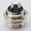 Soquete de aviação com entalhe duplo GX16 conector de cabo de cabeça de aviação 2 pinos/3 pinos/4 pinos adaptador de energia