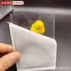 Porta-Cartão de Identificação, Bolsa para Cartão de Etiqueta de Material de Caixa Giratória, Etiqueta de Identificação de Prateleira de Armazém, Etiqueta de Gerenciamento de Armazenamento com Suporte Adesivo