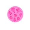Sereia Anjo Sorvete Sorvete Silicone Molde Fold Açúcar Chocolate Decoração Molde Bolo Decoração Acessórios