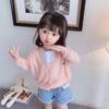 Ropa de protección solar para niña, cárdigan de punto fino de verano con aire acondicionado, camisa de protección solar para niña, abrigo para niña
