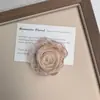 Embelezamento Floral Retro Gradiente Borda Queimada 7cm Rosa Feito à Mão DIY Flor de Pescoço Acessórios de Cabelo Roupas Cortinas Acessórios de Embelezamento Floral