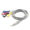 Cable de Electrodo de Audio de 3.5 mm a Conector Hembra de Electrodo 4.0 Cable de Plomo para Fisioterapia Cable Conector de Electrodo Médico Personalizable