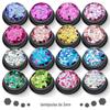 Amazon Explosions Set 3mm Lantejoulas Super Flash Esmalte Gota Cola Acessórios Maquiagem Corporal Cor Misturada Jóias Atacado