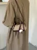 Bolso tipo almohada de alta costura, elegante, con bloques de color, nueva colección otoño 2026, estampado de leopardo, bolso de hombro y cruzado para el día a día, bolso de mano de lujo ligero