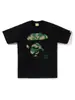 260g Marca de Moda Venta al por Mayor Transfronteriza Camiseta Pesada Bape Cabeza de Mono Tiburón