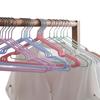 Gancho para Ropa Recubierto de Plástico, Antideslizante, Almacenamiento sin Marcas, Soporte Grueso para Ropa, Gancho para Ropa, Balcón del Hogar, Tendedero Doméstico para Adultos