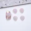 Accesorios de Arte de Uñas de Fruta de Fresa de Dibujos Animados Coloridos de Dos Tonos Simulados, Decoraciones de Uñas Lindas Tridimensionales, Accesorios Hechos a Mano para DIY
