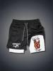 Comercio electrónico transfronterizo de Amazon pantalones cortos de verano caluroso dragon ball impresión digital 3D para hombre y mujer pantalones de playa dobles