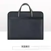 Bolsa de Documentos A4 para Negócios Bolsa de Informações Portátil Bolsa de Documentos de Lona com Zíper Bolsa de Escritório Espessa Multicamadas para Homens LOGOTIPO