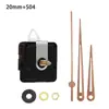 Movimiento de reloj silencioso DIY en stock transfronterizo, eje largo, segundero continuo, movimiento para reloj de pared, 4 tipos de manecillas de madera de nogal, movimiento de reloj