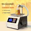 Máquina de enchimento de mel CNC quantitativa para líquido viscoso engarrafamento pasta de gergelim equipamento de enchimento de óleo lubrificante submáquina automática