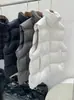 Coletes de plumas tamanho plus size estilo coreano para homens e mulheres, nova moda outono e inverno, coletes de gola alta soltinhos, peças de outer wear da moda