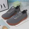Zapatos de Puntera Ancha para Comercio Exterior Transfronterizo, Zapatos Deportivos Transpirables Fly-Knit, Zapatos de Pareja de Horma Ancha de Talla Grande, Zapatos Casuales Holgados para Senderismo para Hombres y Mujeres