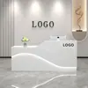 Caixa de bar simples e moderno, recepção, mesa de bar, roupas, leite, chá, loja de conveniência, caixa, armário, pequeno bar