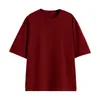 Hombro caído cuello de espalda Hebei 200g peinado apretado ropa infantil camiseta ligera 100% algodón manga corta infantil tablero ligero