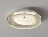 Luz de Techo Bauhaus para Dormitorio Industrial de Espectro Completo Protectora de Ojos Color Cromo Estudio Vestidor Retro Balcón