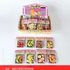 Borrachas Embaladas em Desenho Animado que Imitam Brinquedos de Comida 3D Como Batatas Fritas, Frango Frito, Hambúrgueres, Refrigerante e Frutas, Apagam Limpamente