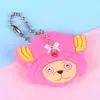 Cubiertas Protectoras para Llaves Mezcladas Aleatoriamente, Divertidas Cubiertas Protectoras de Animales de Dibujos Animados de Goma Suave de PVC para Llaves, Pequeños Regalos