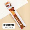 Filhote de Dachshund Régua Magnética Material Escolar para Aluno do Ensino Fundamental Presente de Recompensa Material Escolar Pequeno Presente para Crianças Régua com Formato Especial