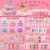Pegamento Cremoso Materiales DIY Guka Pastel de Crema Helado Taza Hecha a Mano Arena Líquida Set Guka Juguete de Niña