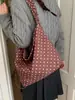 Bolso Tote de Lunares Plegado Transfronterizo para Mujer 2026 Estilo Nuevo de Primavera Textura Relajada Versátil Bolso Cruzado Casual para Hombro