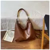 Bolso para Mujer 2026 Otoño/Invierno Nuevo Bolso Tote de Gama Alta Estilo Coreano Versátil Simple Cuero Suave Bolso de Hombro
