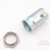 Porca de Bloqueio para Tubo Kbg, Pente de Copo, Conector de Caixa com Rosca Interna Estendida, Conexão para Tubo de Aço Galvanizado com Travamento Espessado